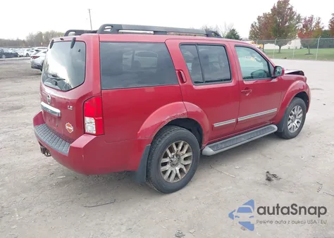 2010 Nissan Pathfinder Le из США, поврежденный, VIN 5N1AR1NB0AC621132